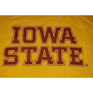 IOWA STATE CYCLONES T-Shirt L Men's Large preowned                            B7